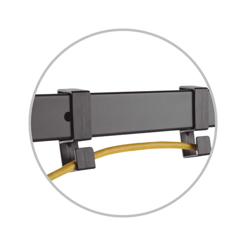 soporte tv cable