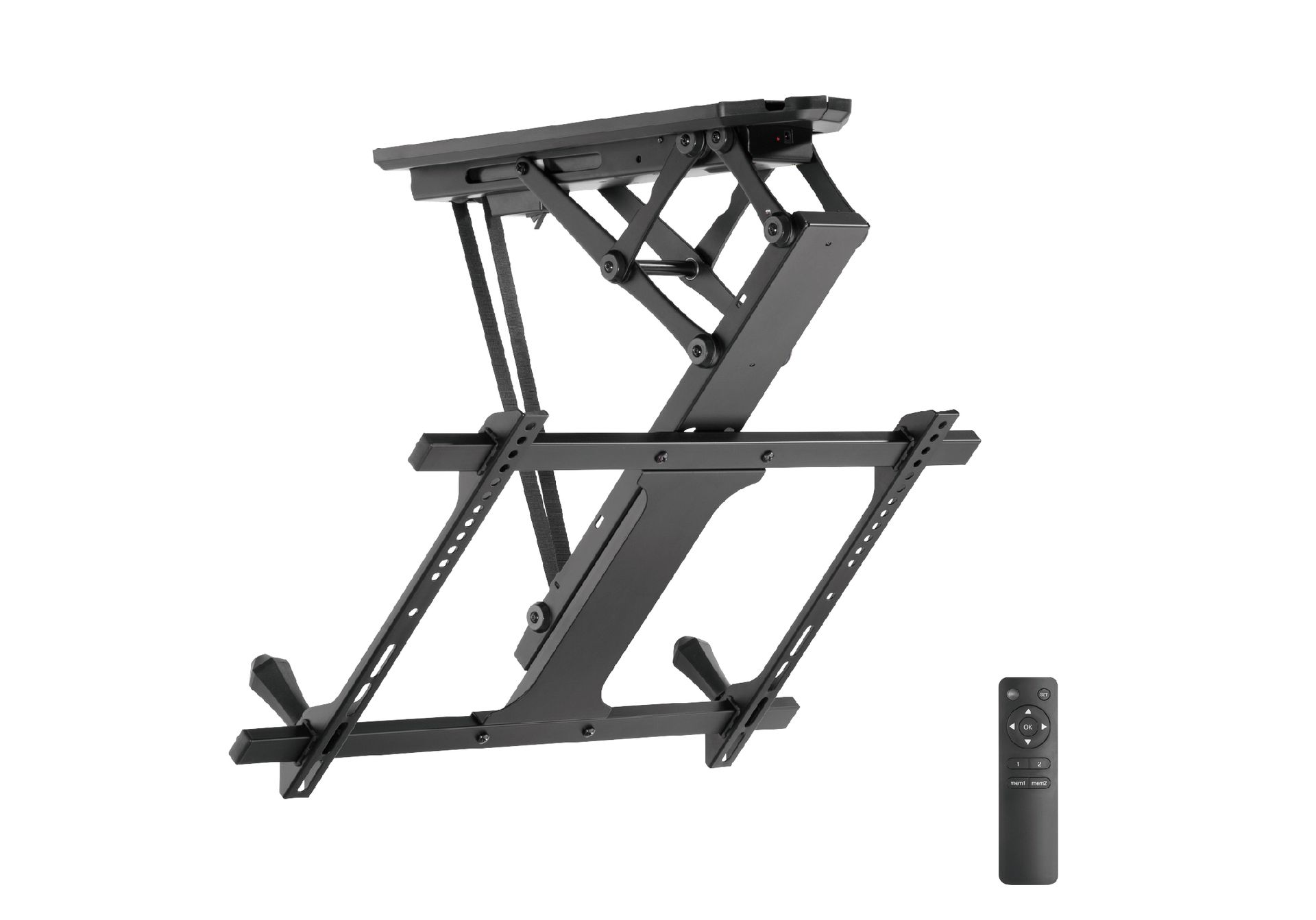 soporte motorizado tv techo