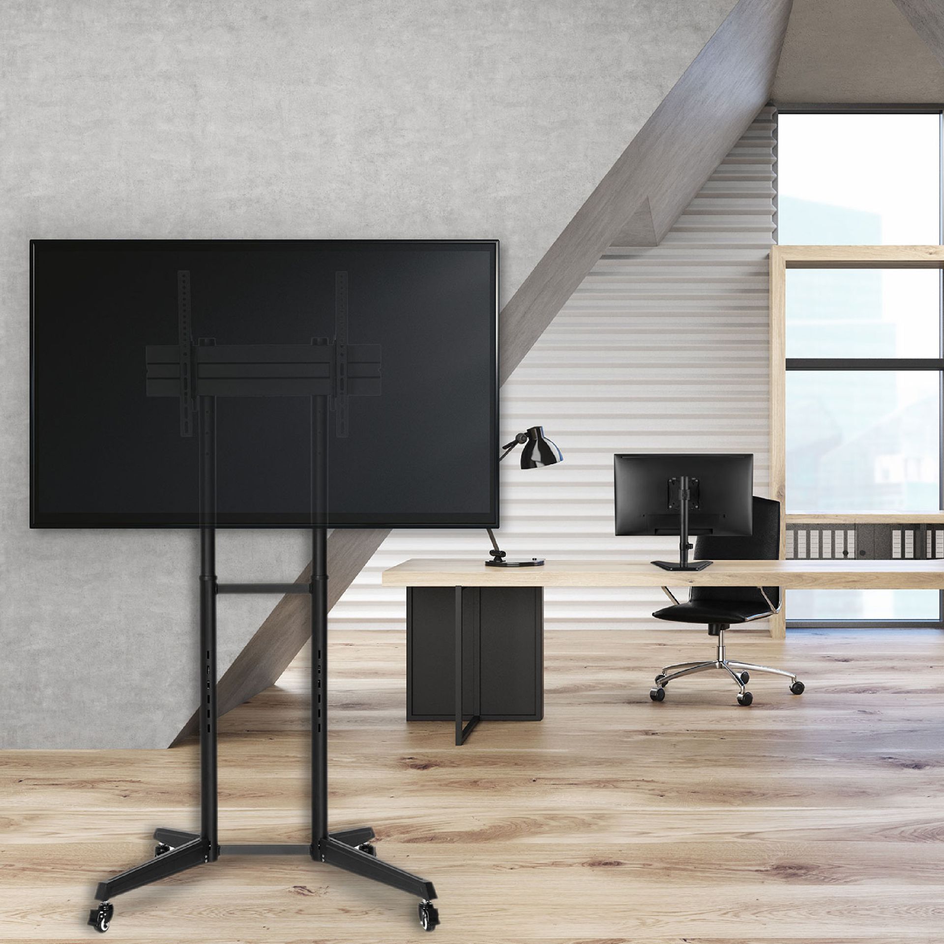 Soporte de pie con ruedas para TV de 37 a 70 pulgadas Soporte pie con ruedas TV 37" - 70"
