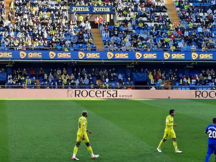 GSC Evolution, en un partido de fútbol del Villarreal fútbol Villarreal GSC Evolution