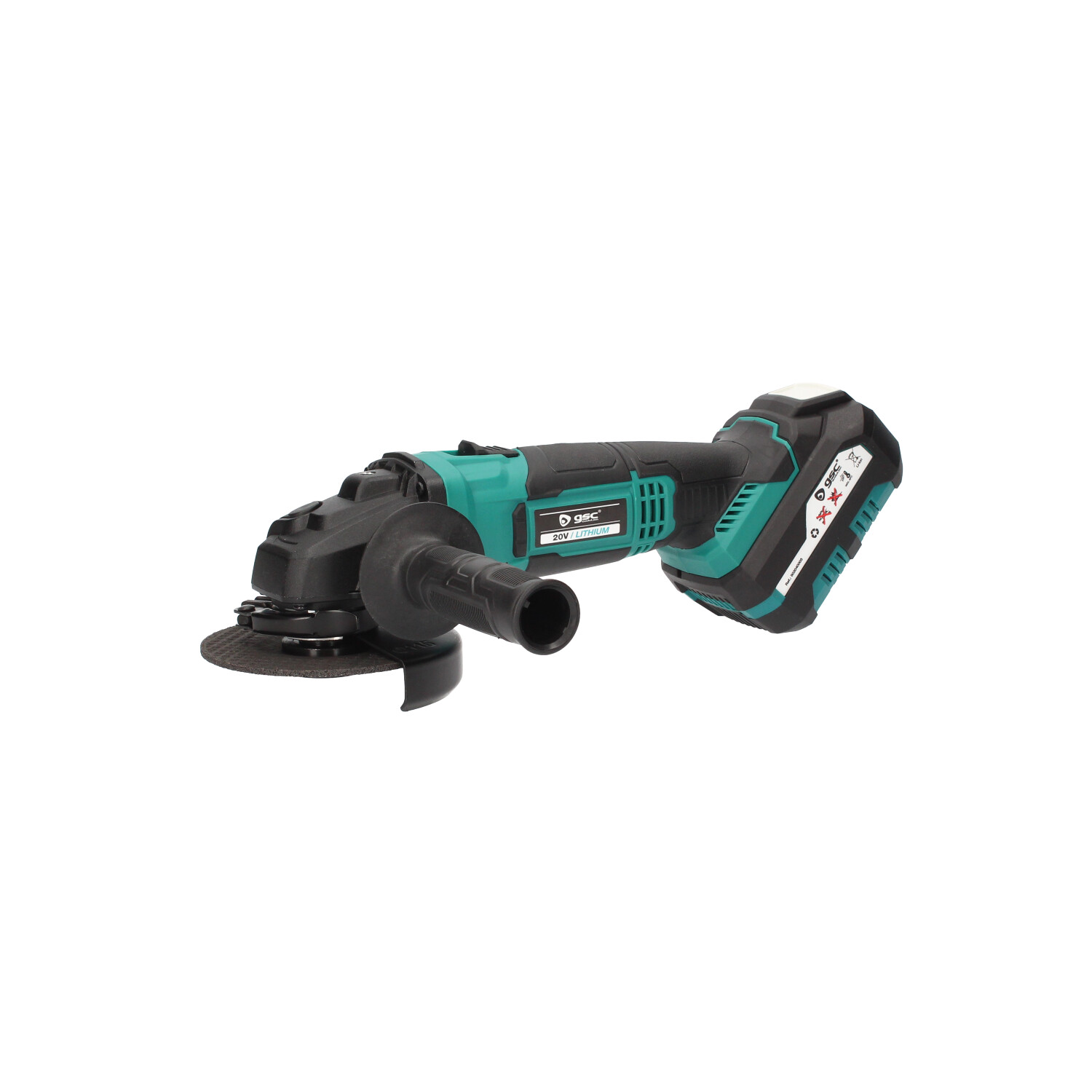 Amoladora ángular inalámbrica 20V