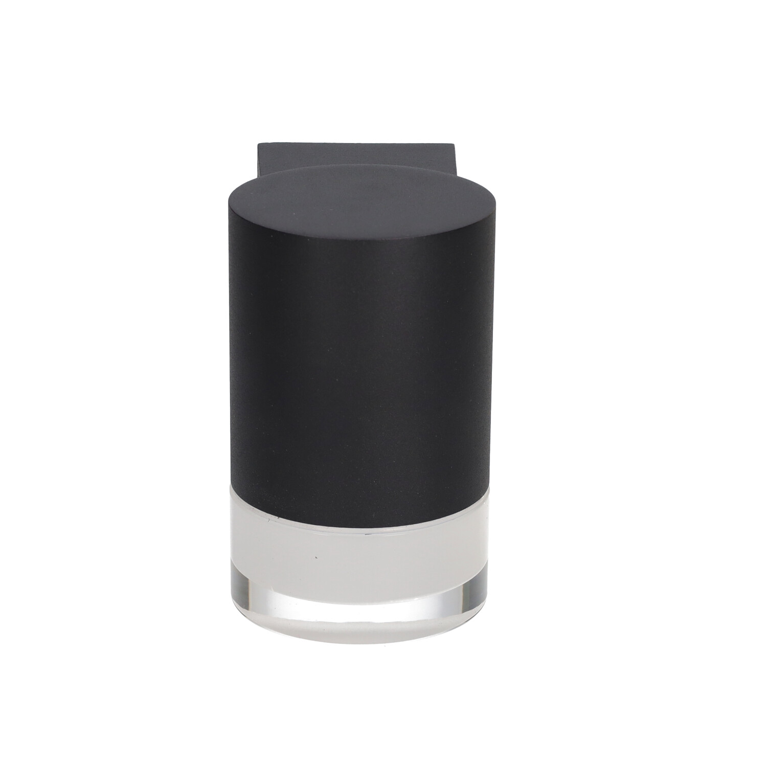 Aplique pared Serie Meluco 1 luz GU10 Max. 35W IP54 Negro