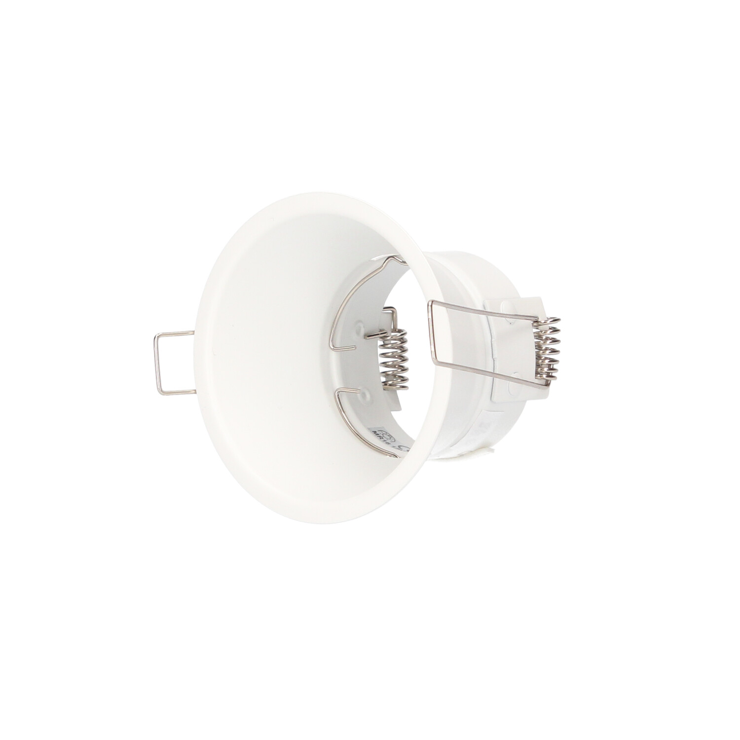 Aro redondo empotrable Taitu Ø82mm antideslumbramiento Blanco mate