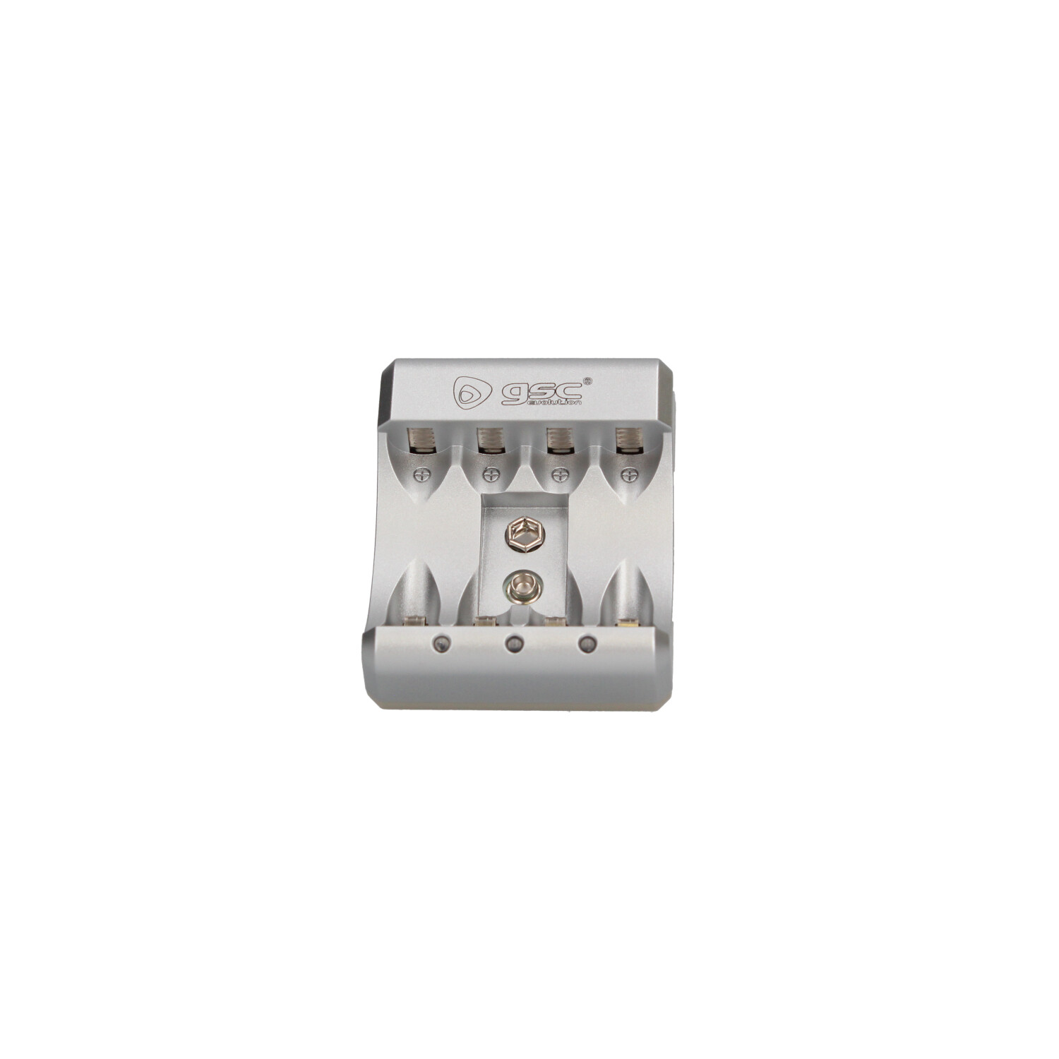Cargador de pilas recargables AA/AAA/9V