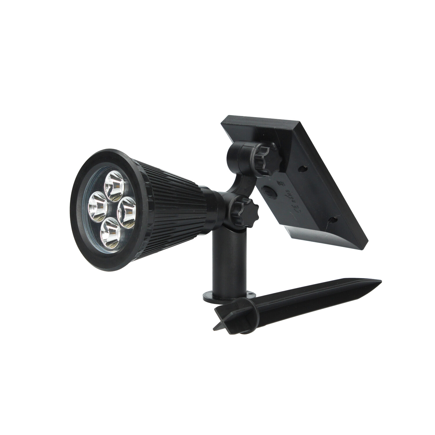 Estaca jardín solar LED Alezu 3300K IP67 regulable