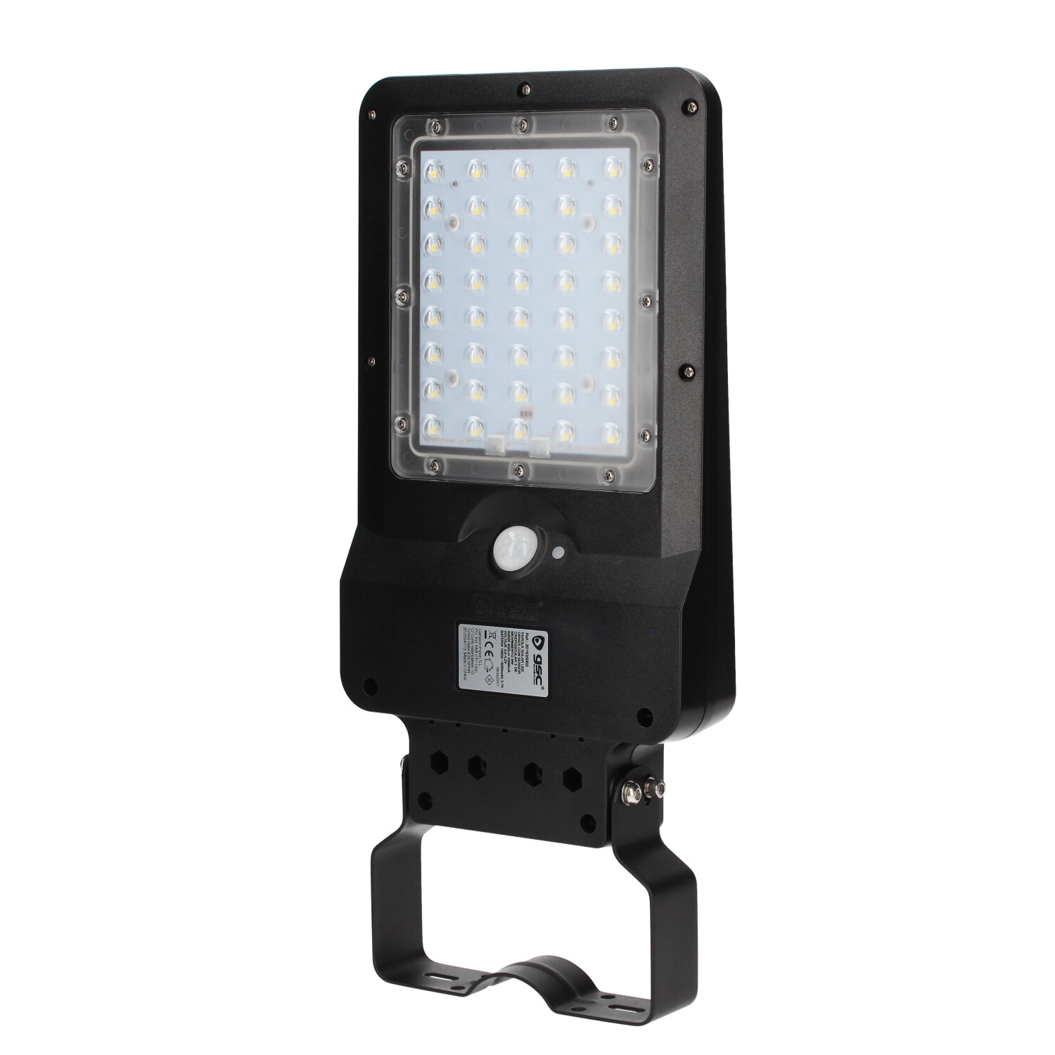 Farola solar LED Ornes con sensor crepuscular y movimiento 8W 4000K IP65