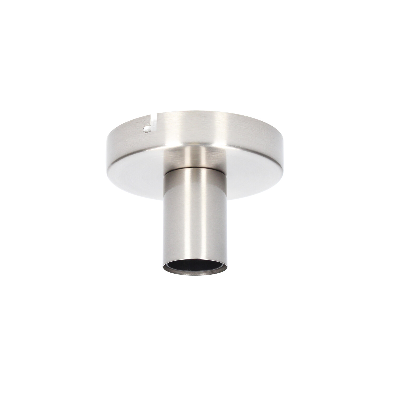 Foco de techo simple Serie Jokela E27 Níquel