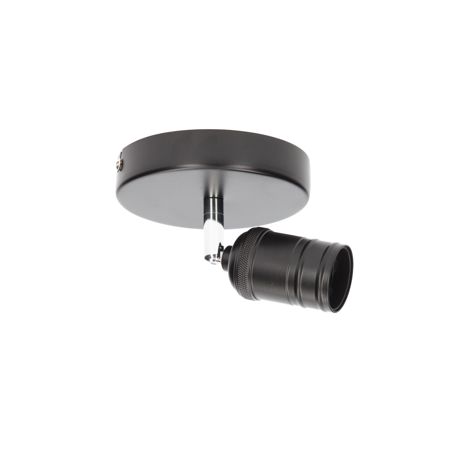 Foco de techo simple Serie Sarkka E27 Negro