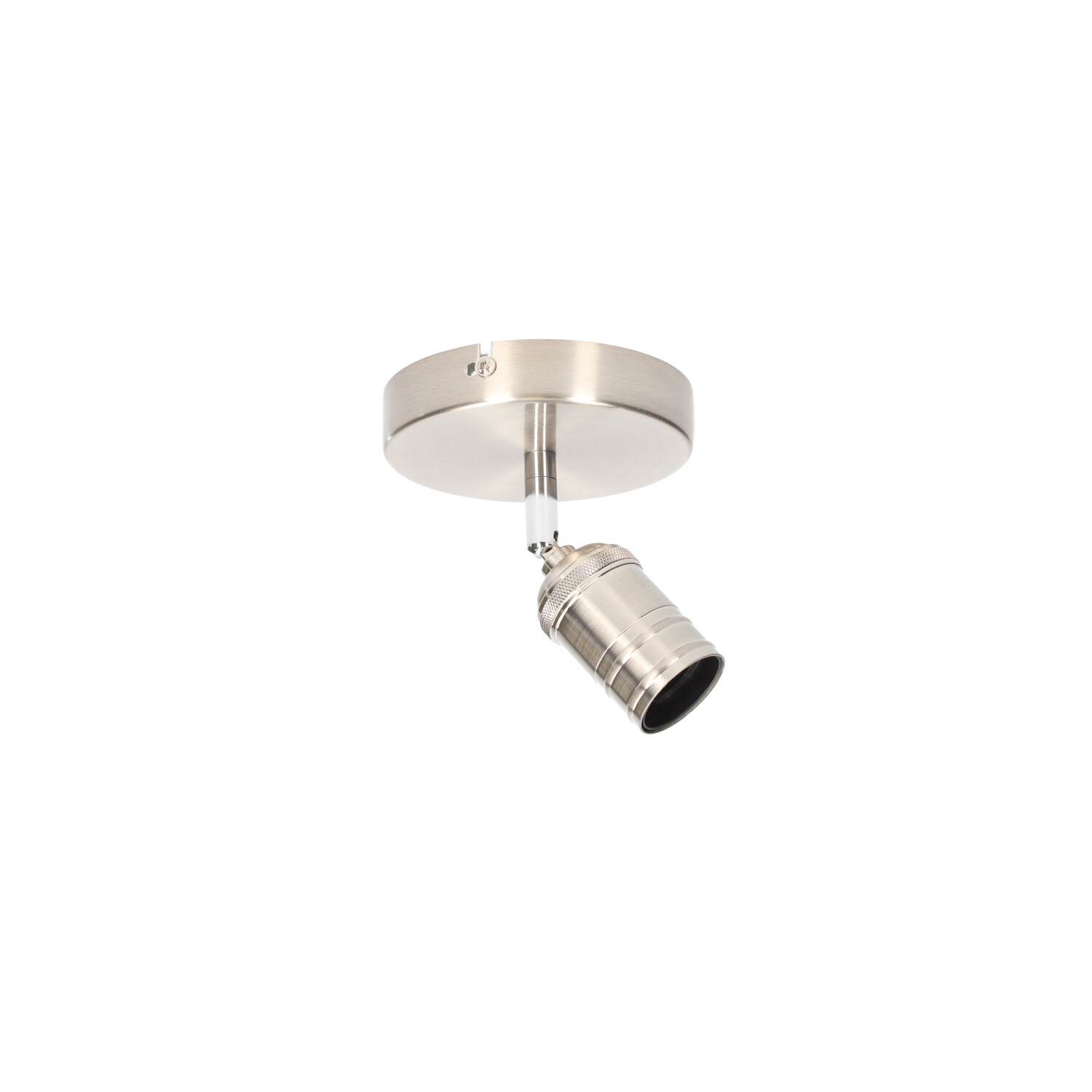 Foco de techo simple Serie Sarkka E27 Níquel