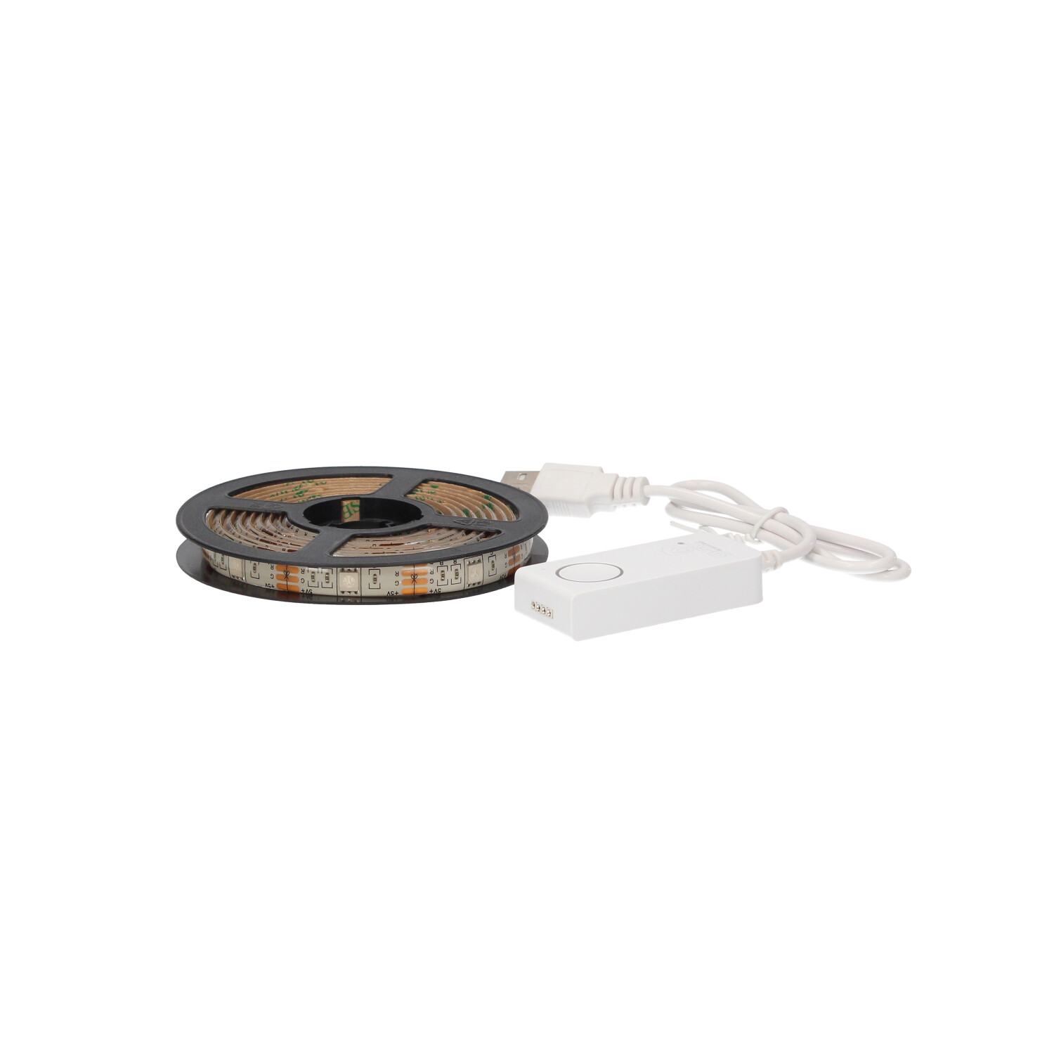 Kit 2M Tira de LED inteligente vía bluetooth 5W/M RGB IP44