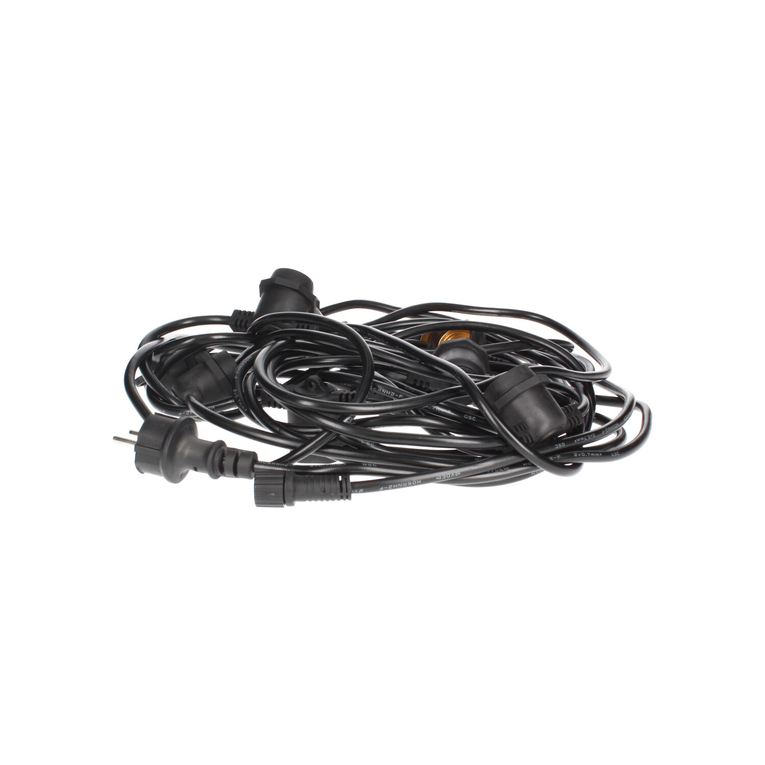 Kit guirnalda decorativa Liboi 12M 10 portalámparas IP65
