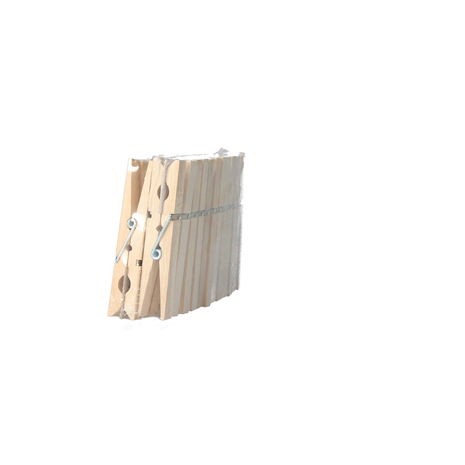 Pack 24 pinzas madera - para ropa
