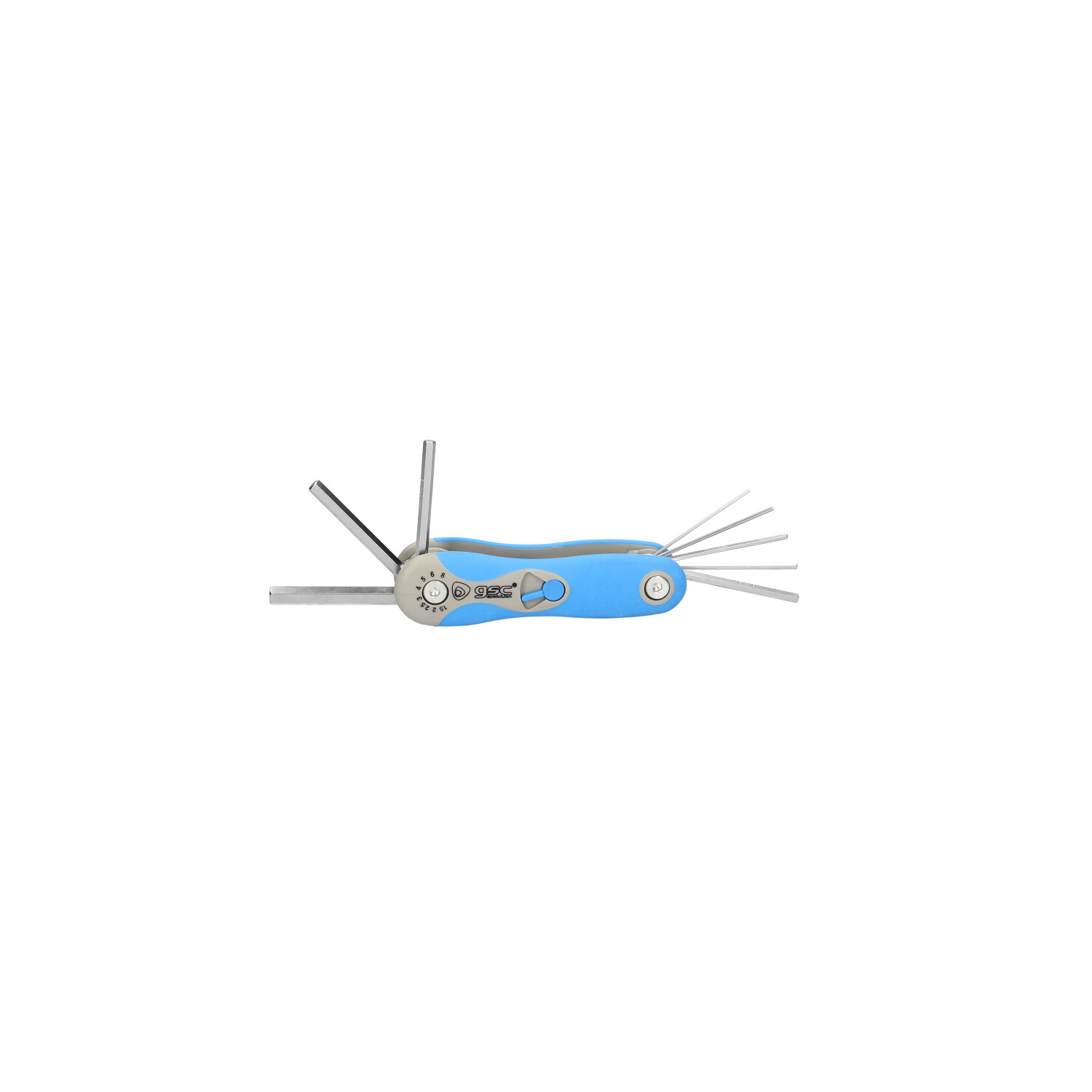 Set 8 llaves allen de 1,5 a 8mm
