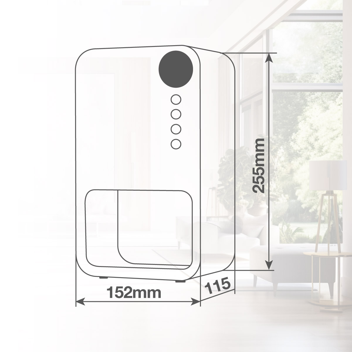 Deshumidificador Boure 1L