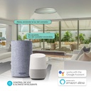 Plafón techo inteligente Paris con altavoz 24W RGB 3000-6500K regulable