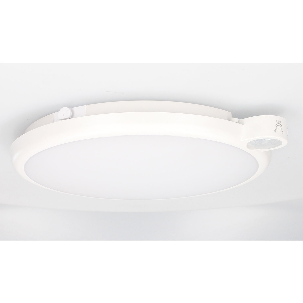 Plafón techo LED Kamina con sensor movimiento y crepuscular 20W 4000K