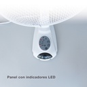 Ventilador de pared 43cm 45W con mando a distancia