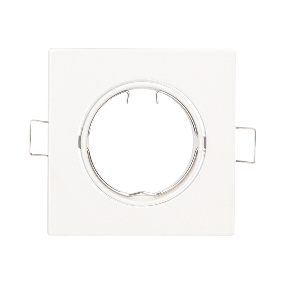 Aro basculante cuadrado empotrable Chandur Blanco