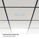 Luminaria LED de emergencia Gunza con autotest 3W