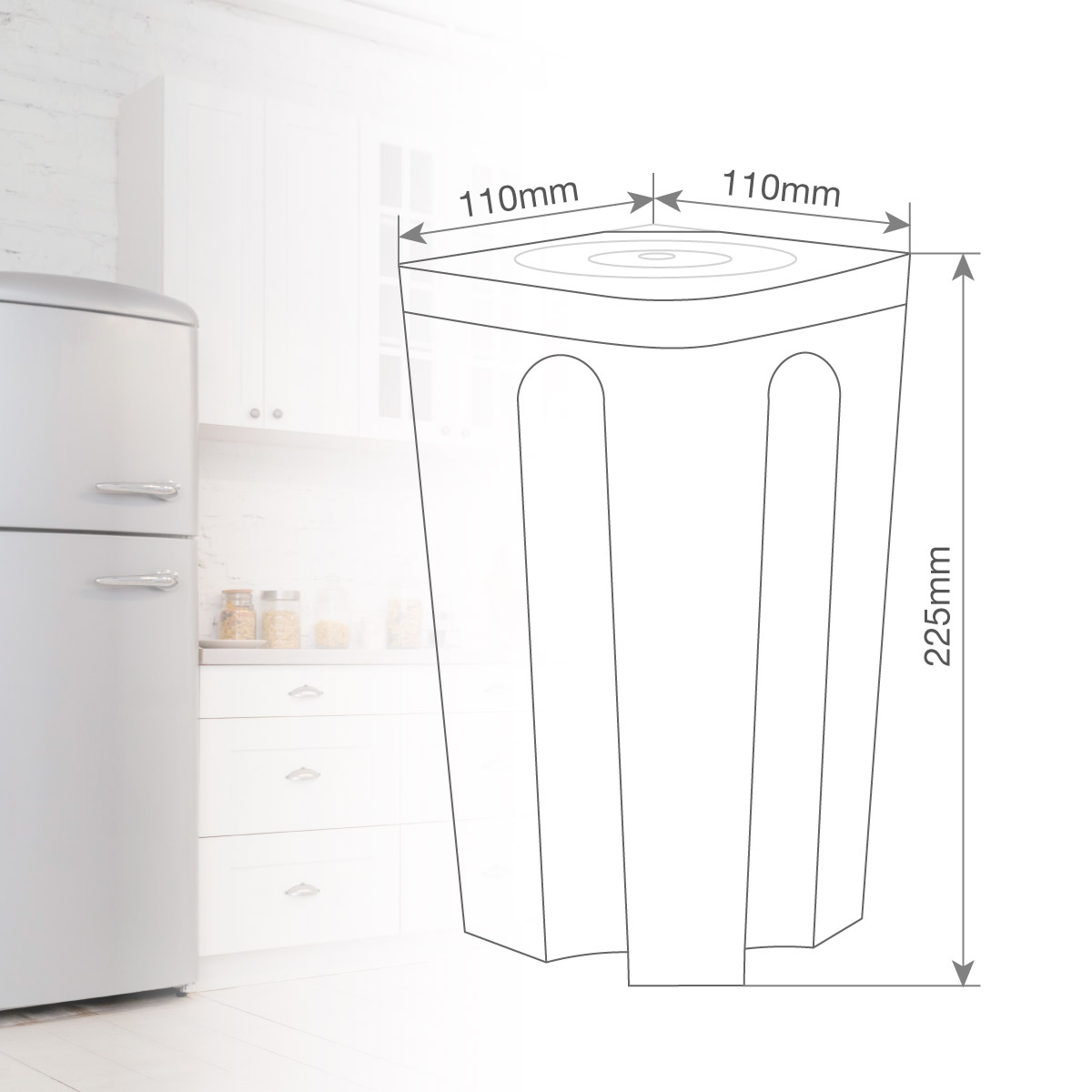 Jarra de agua 1,8L - Retráctil 6uds