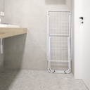 Tendedero plegable Chande 2 alas de acero pintado 180x50x90cm