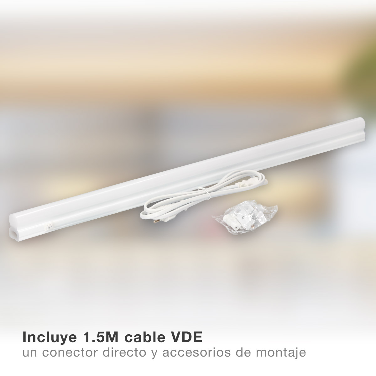 Regleta T5 LED Belo 1170mm 16W 4000K