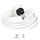 [000100044] Prolongador sucko (3 x 1,5 mm) 10 m Branco