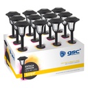 [000705365] Boouquet LED solar garden light Black - 12pcs inner box