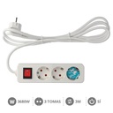 Base multiple Serie Mega 3T + Int. (3 x 1,5 mm) 3 m