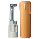 [002203363] E14 candle lamp holder 85mm Cream
