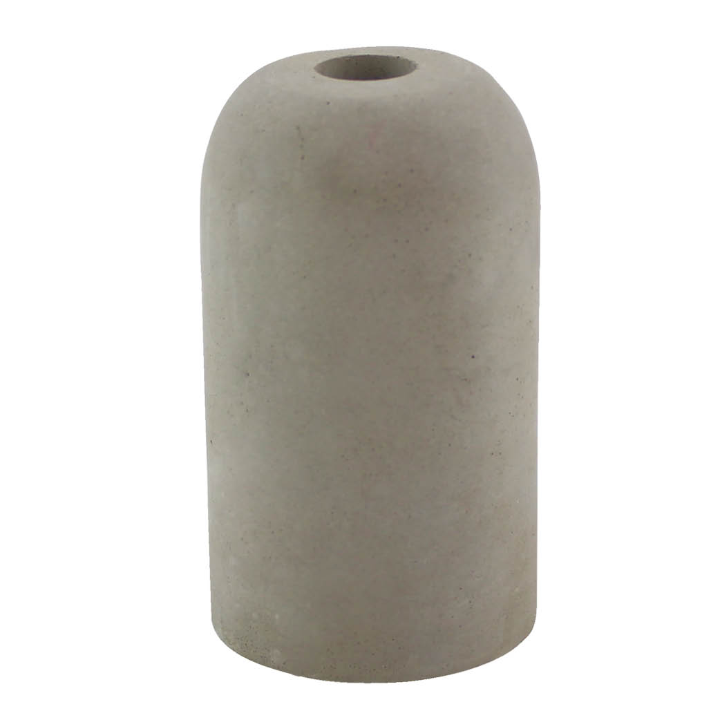Portalamparas decorativo E27 Cemento