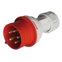 [002300389] Fiche Cetac 5 P (3P+N+t) 32A IP44 Rouge
