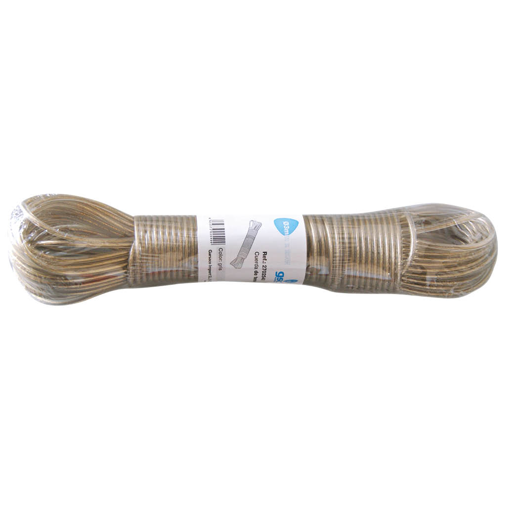 Clothes drying line 20m - gray