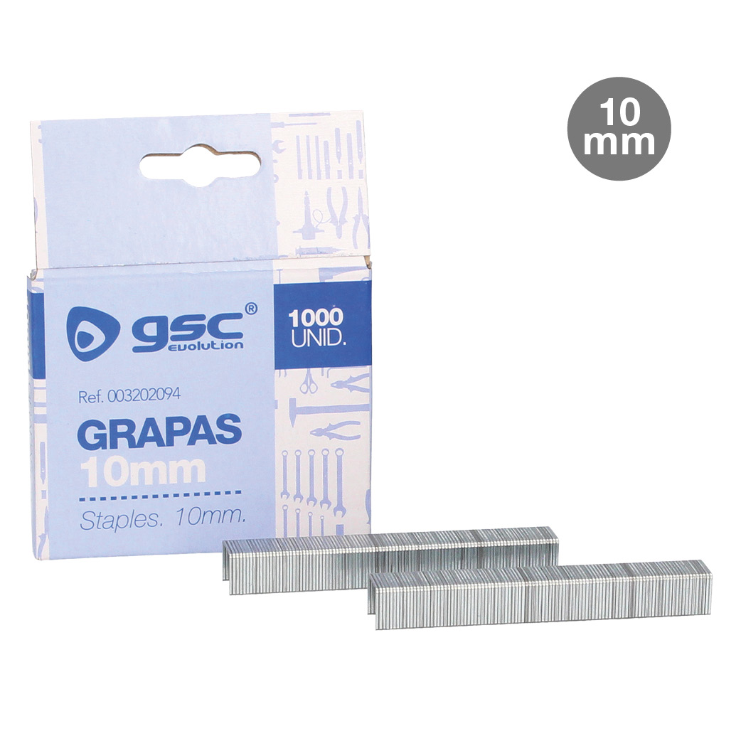 Boîte de 1000 agrafes 10 mm