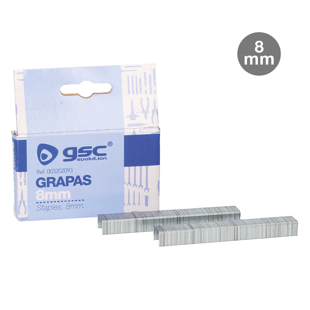 Boîte de 1000 agrafes 8mm