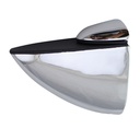 Holder for shelves Satin Nickel Max. 4-25mm thickness
