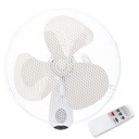 Ventilador de parede 43 cm 45 W com controlo remoto