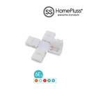 Connecteur en forme de &quot;+&quot; pour bande LED monochrome