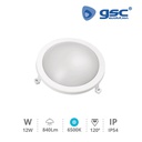 [200205042] Hitra Rounded Bulkhead 12W 6500K IP54