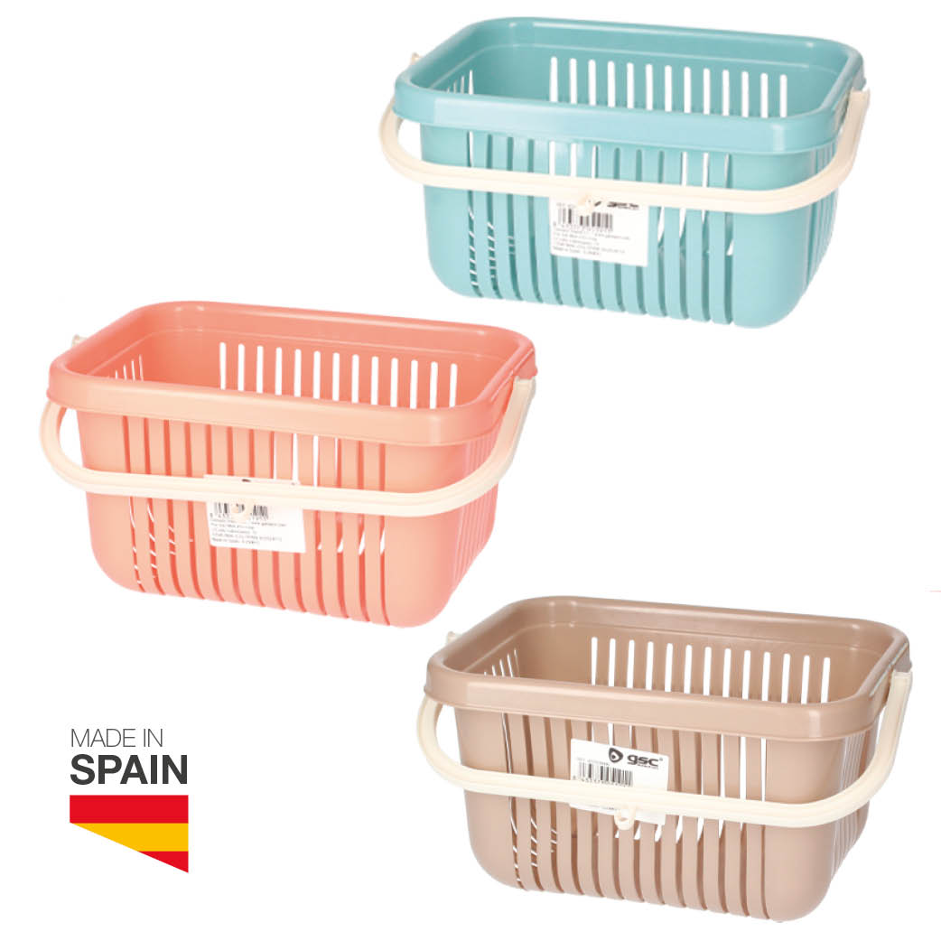 Clothes peg basket - 12pcs Shrink