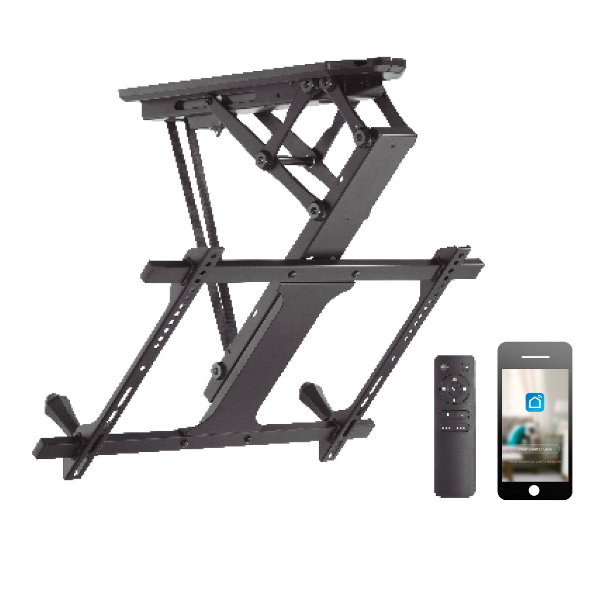 32&quot; - 70&quot; motorized TV ceiling mount Wifi
