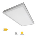 [203405008] Painel superfície LED retangular Menia 36 W 4200 K Níquel