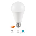 [200601009] A65 LED bulb 18W E27 6000K