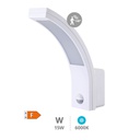 [200205054] Tegar LED wall lamp with motion sensor 15W 6000K White