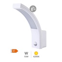 [200205053] Aplique de parede LED Tegar com sensor de movimento 15 W 4200 K Branco
