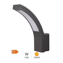 [200205051] Aplique de parede LED Padum 15 W 3000 K Cinzento antracite