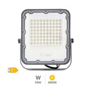 [202600071] Aluminum LED floodlight 50W 4000K IP65 Grey