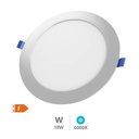 [201000063] Downlight à encastrer LED rond Belur 18 W 6500K Gris