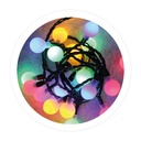 [204600014] Guirlande LED d’ampoules 4 M 8 fonctions RGB