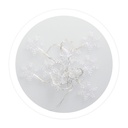 [204600026] Flocos de neve LED transparentes 1,35 m Luz fria